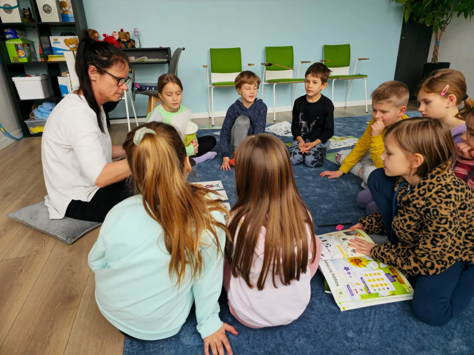 A lesson for the youngest learners at Masters&More